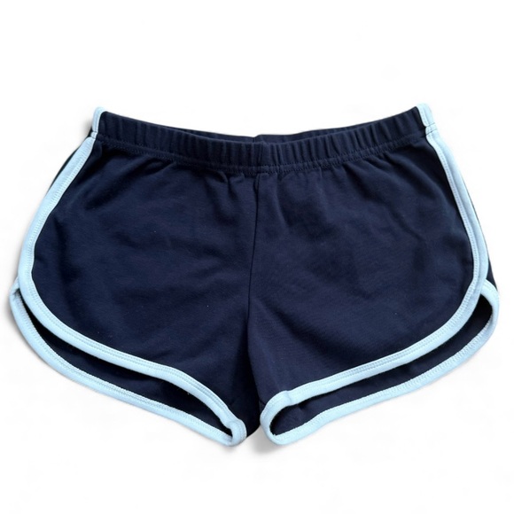 American Apparel Dark Minnesota Blue Shorts - Picture 2 of 3